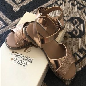 Never worn Tucker + Tate sandals